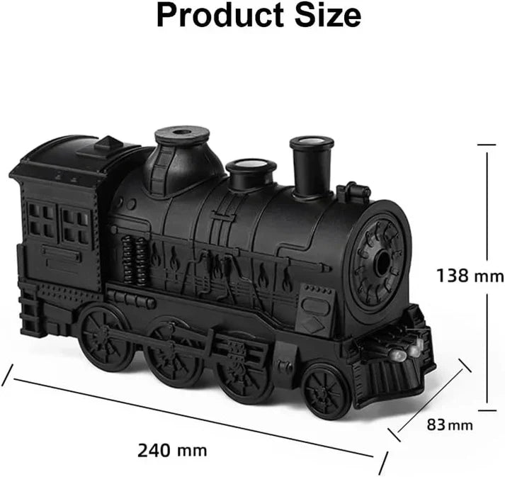 Retro Train Aroma Diffuser 300ml - Ultrasonic Essential Oil Humidifier | UAE