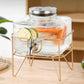 Glass Water Dispenser with Stand