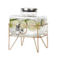 Glass Water Dispenser with Stand