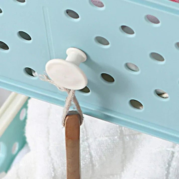 Portable Rolling Storage Basket