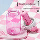 Clear Transparent Water Bottle – Portable Hydration Flask